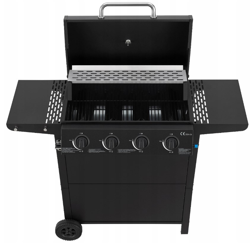 grill gazowy ogrodowy LANDGRAF LG05 z półkami